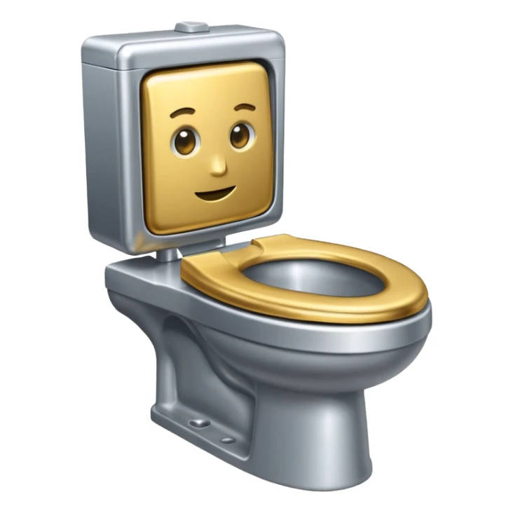 Large tv man skibidi Toilet  sticker