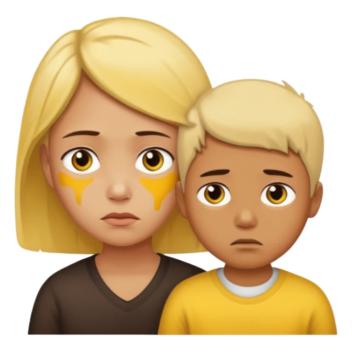 a child’s sentimental return from his white father back to his yellow mother sticker