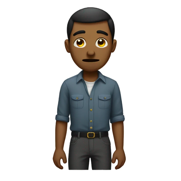 men with no money in hand sad sticker