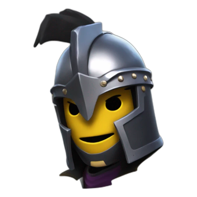 Joueur fortnite skin chevalier noir sticker