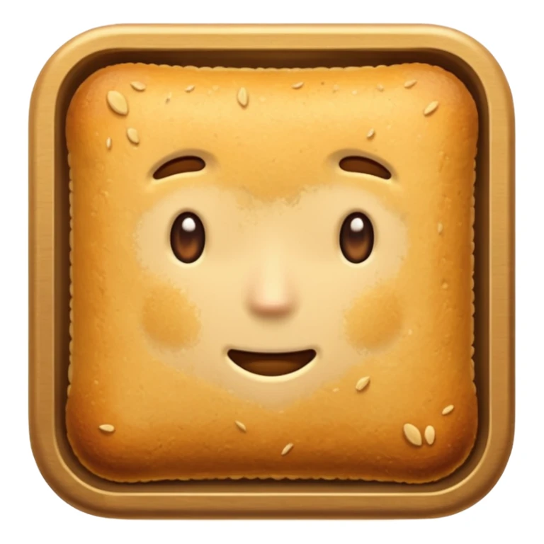 Make an emoji of just breadcrumbs  sticker