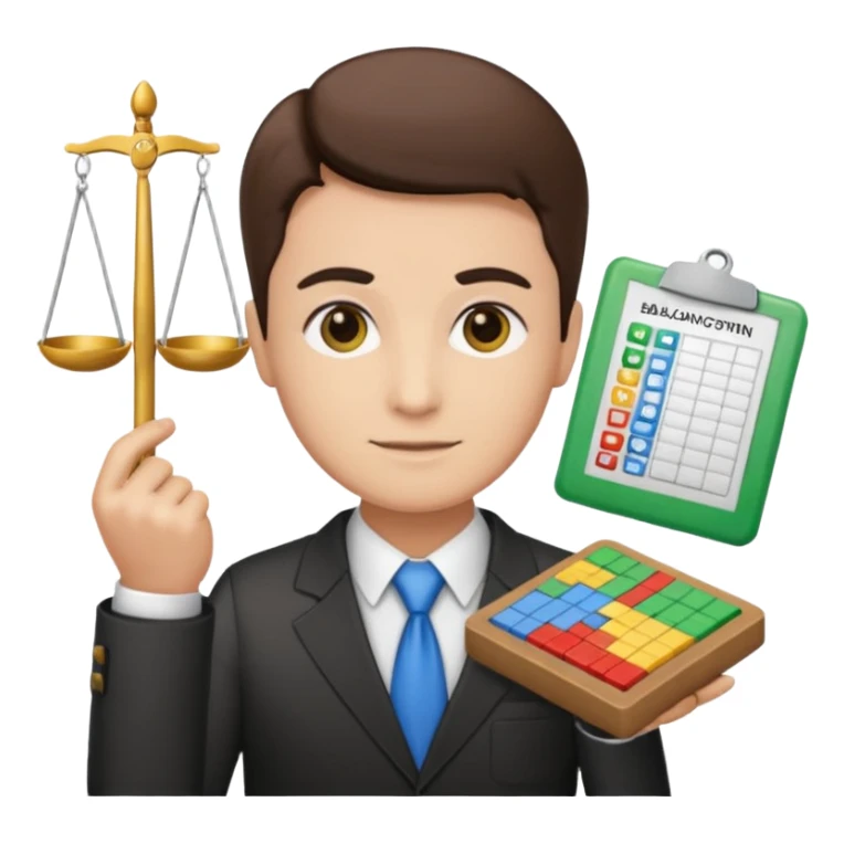 aUDITOR with spreadsheet emoji, ADD A puzzle and a Balance for accounting sticker