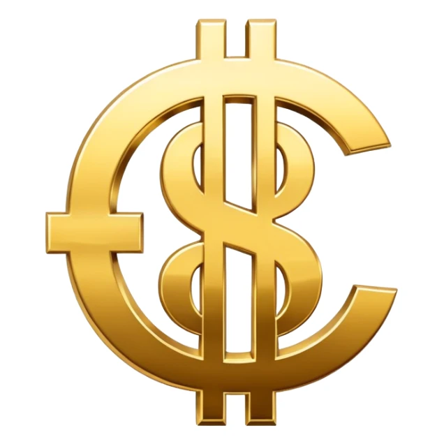 dollar sign, US dollar symbol, money sticker