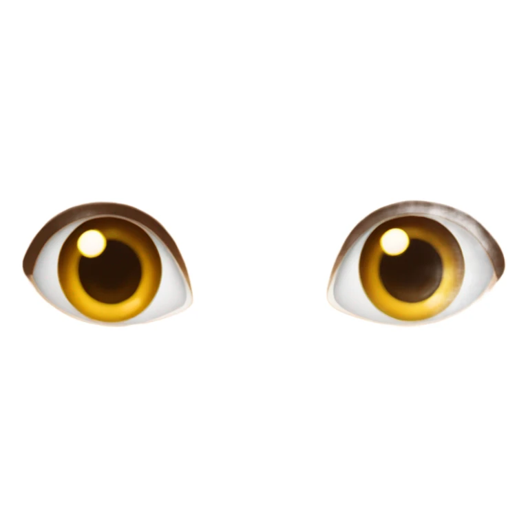 Girl with blue eyes and brown hair sticker