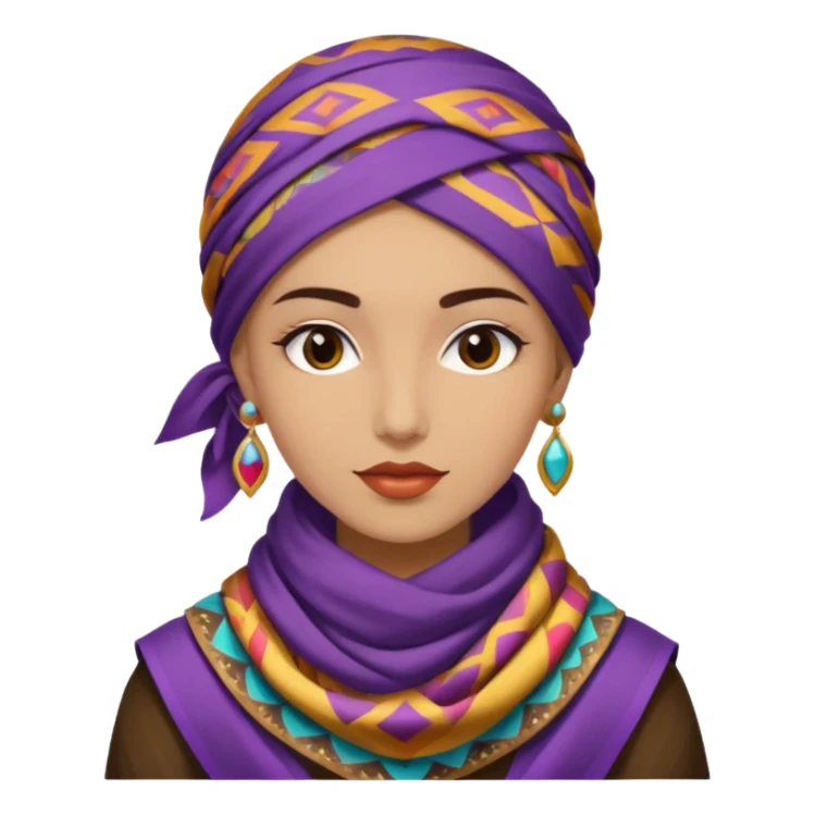 Young fortune teller – Colorful scarf






















 sticker