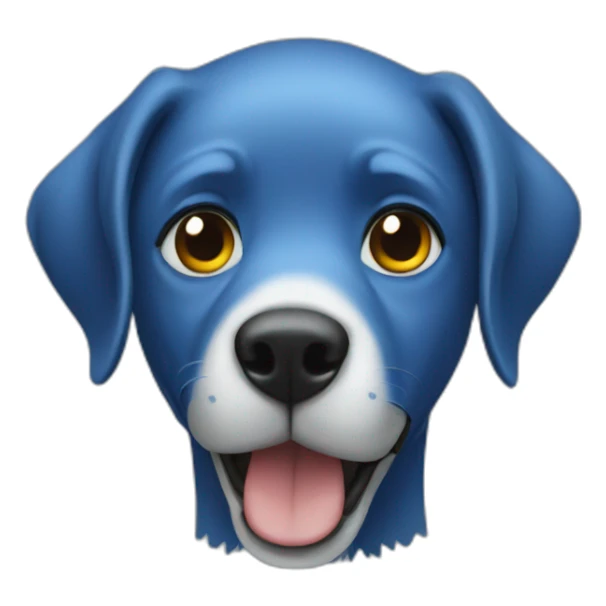 Blue tick sticker
