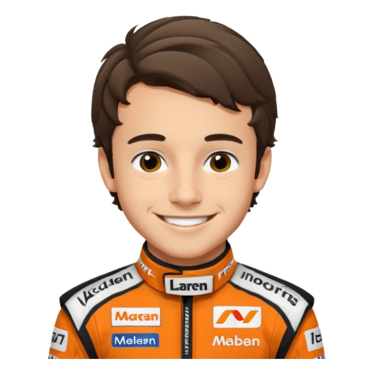 Lando norris McLaren f1 sticker