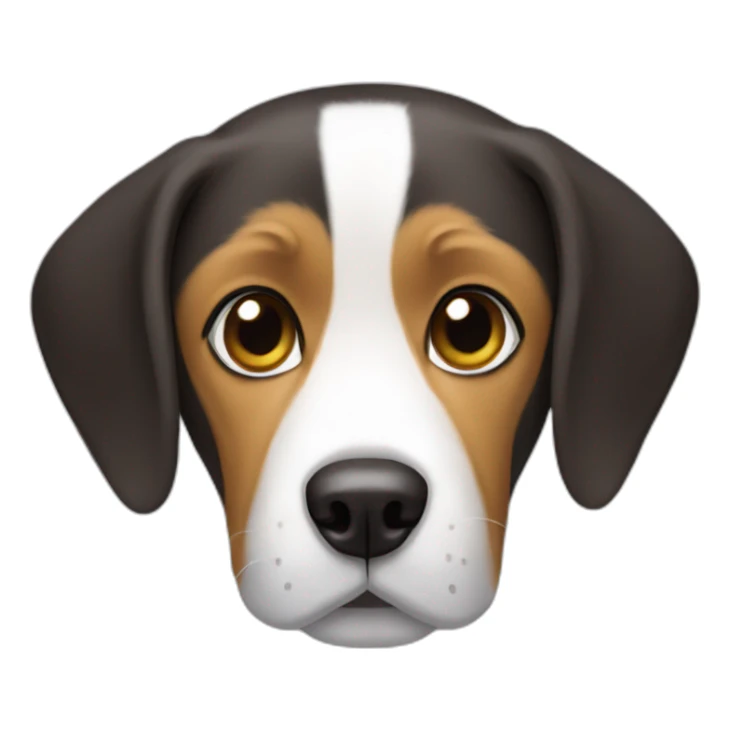 Un chien beagle sticker