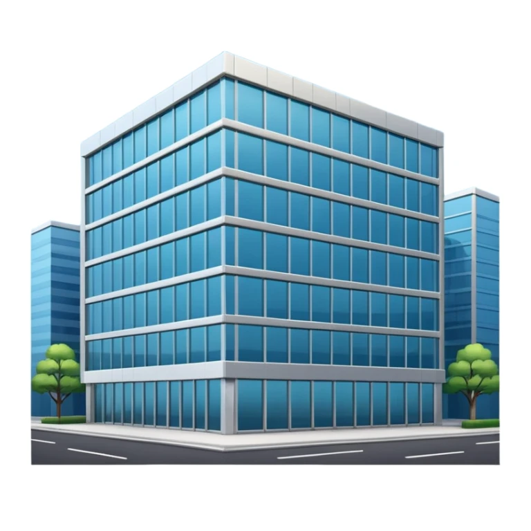 make me a notion style company building sticker