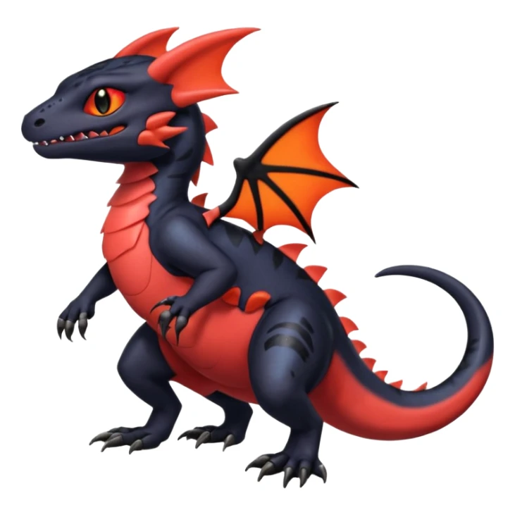 Salandit-Noibat-Litten-Hybrid (Full body) sticker