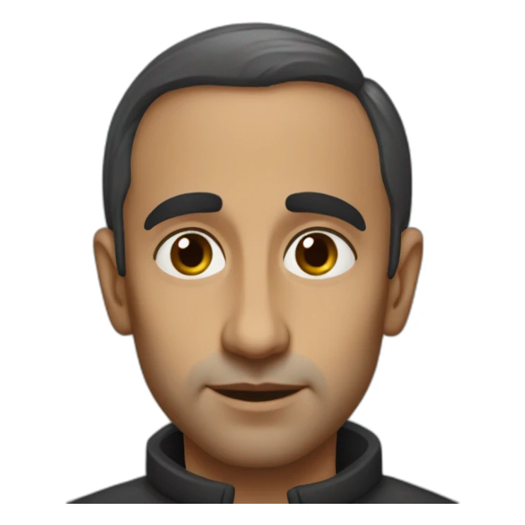 Eric-zemmour-dark-skined sticker