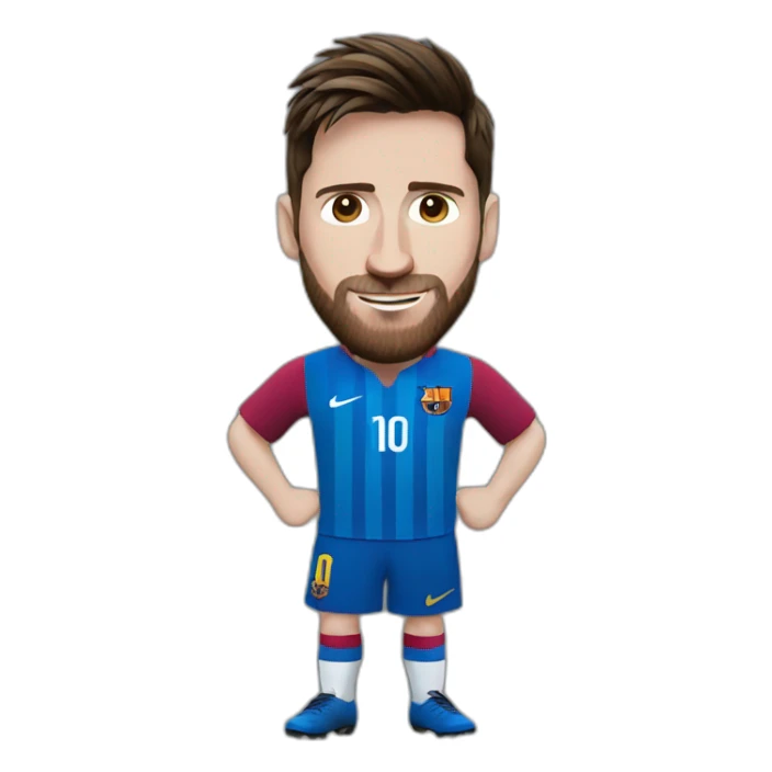 Emoji Messi sticker