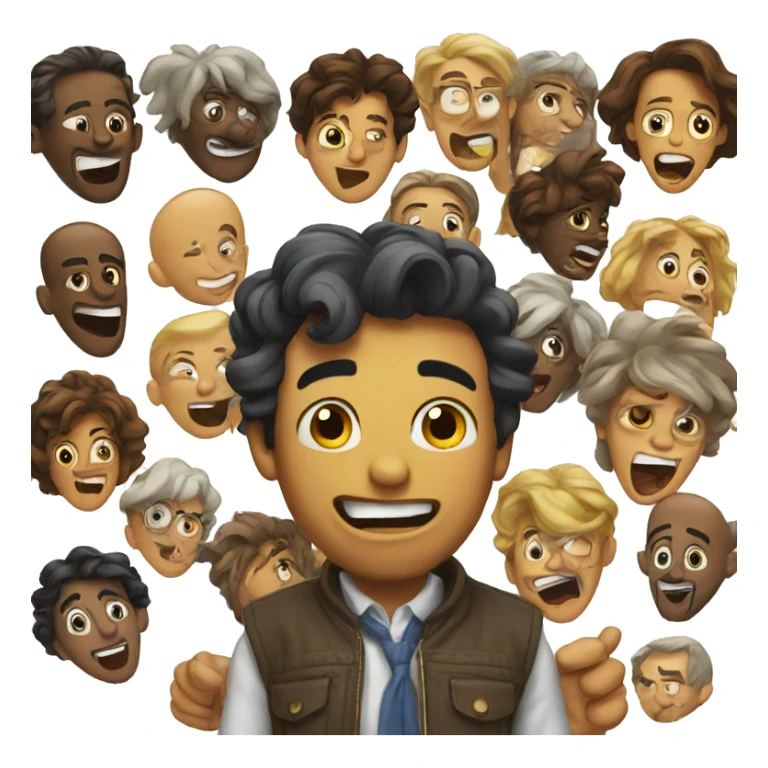 Random crazyness sticker