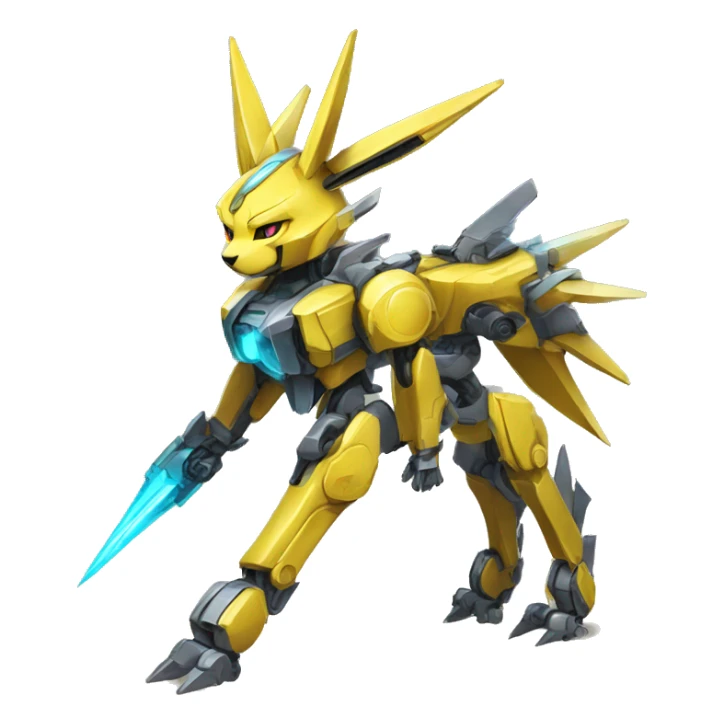 Mechanical Jolteon-Medabot-Mecha full body sticker