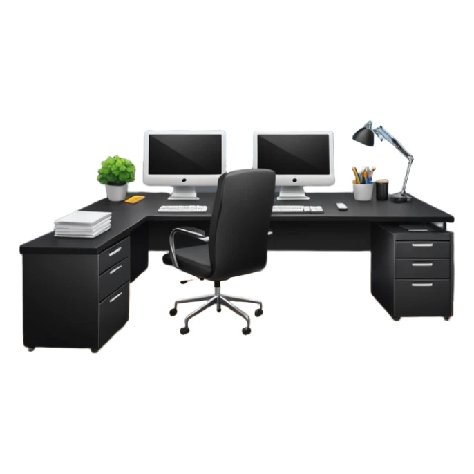 office room of designers sticker