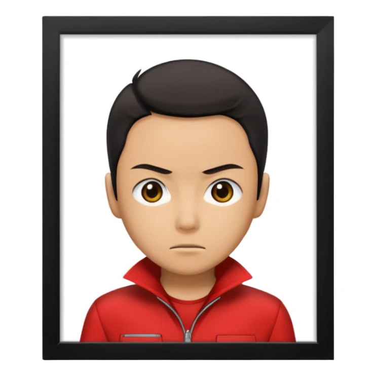 Tokyo in Money Heist, realistic sticker