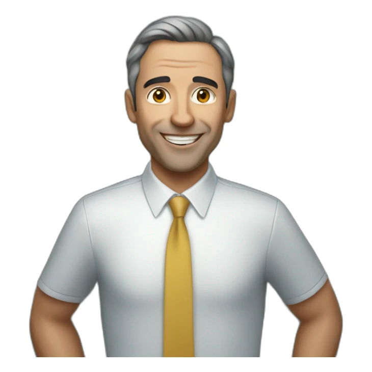 Javier Mile, next Argentina president sticker