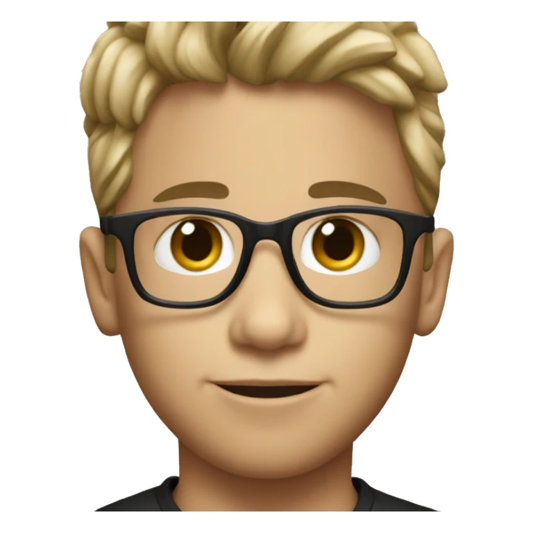 Kid with curt hair with a raiders hat and glasses sticker