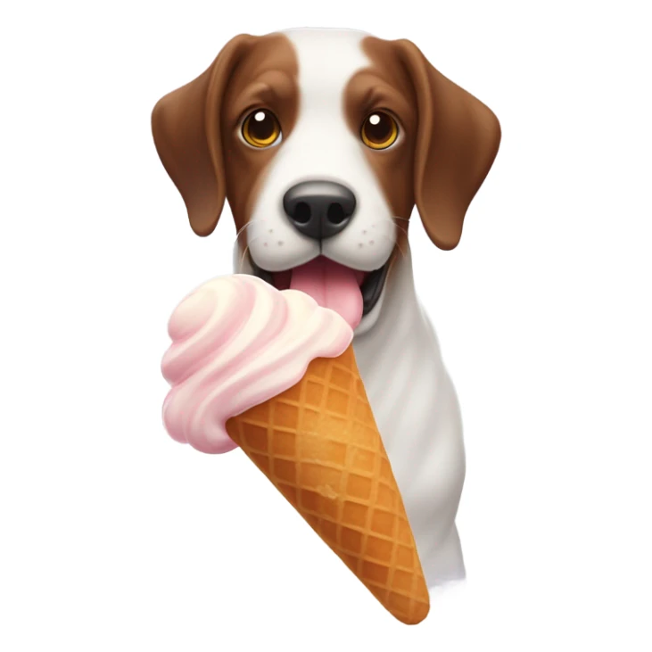 Bassotto che lecca gelato  sticker