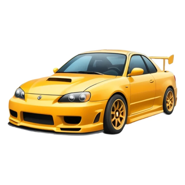 car drifitng on the road  pneu print sticker