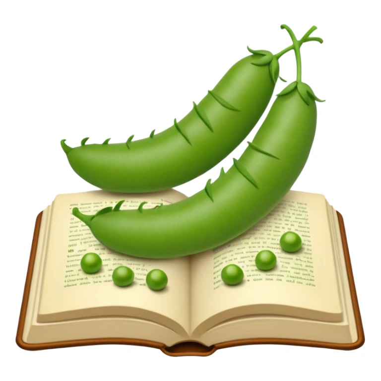 Book a teenie with some peas sticker