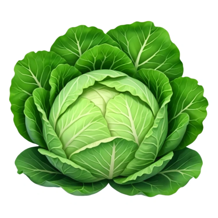 sliced cabbage   sticker