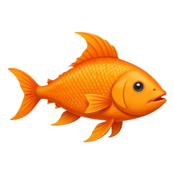 Fish with legs emoji transparent background  sticker