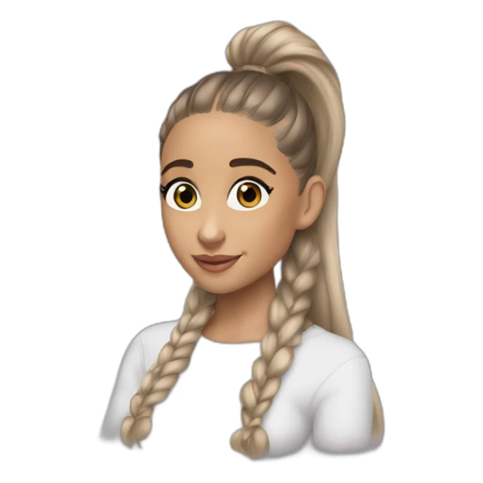 Ariana Grande realist sticker