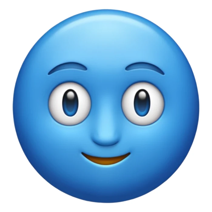 un emoji azul tipico de los numeros que diga que diga 6°2, basate en el emoji del numero 6  sticker