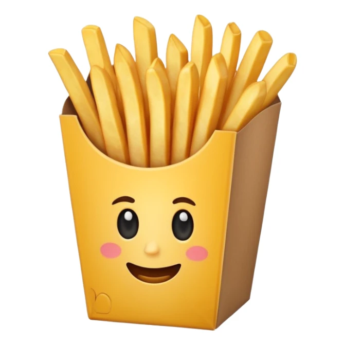 French frize emoji  sticker