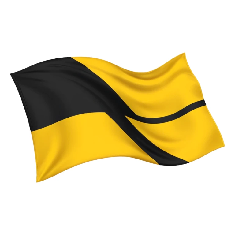 Le drapeau breton sans personne et comme un emoji du type "🇩🇿" sticker