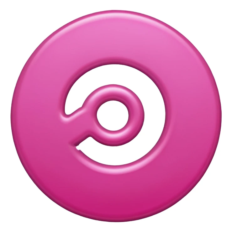 Pink Female Gender Sign  sticker