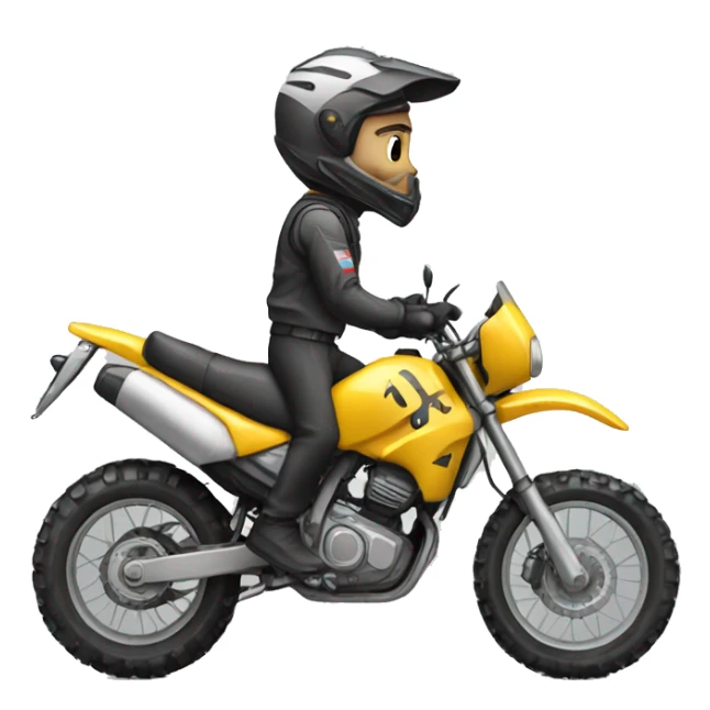 off road motorbike sticker