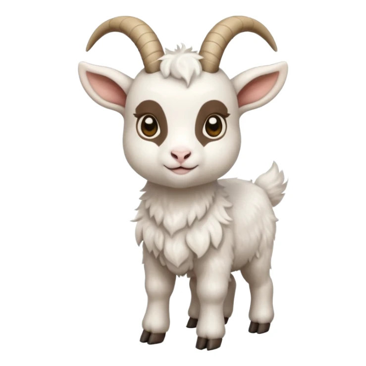 Un bébé chèvre de la tête aux pieds sticker