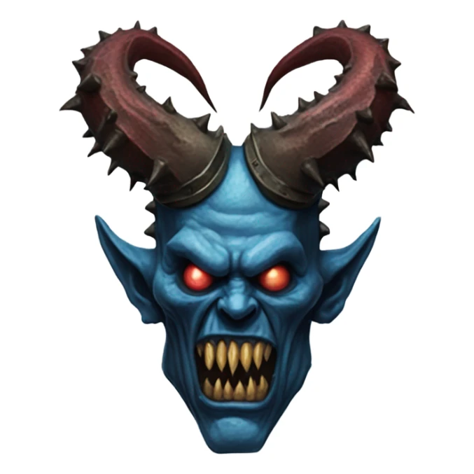 Warhammer 40k chaos demons  sticker