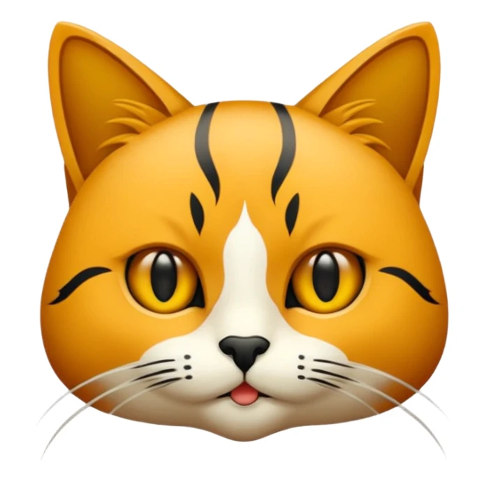 Uçan bir Kedi ve ve arkasından kovalayan bir cadı sticker