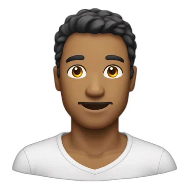 Homme qui etire ses bras sticker