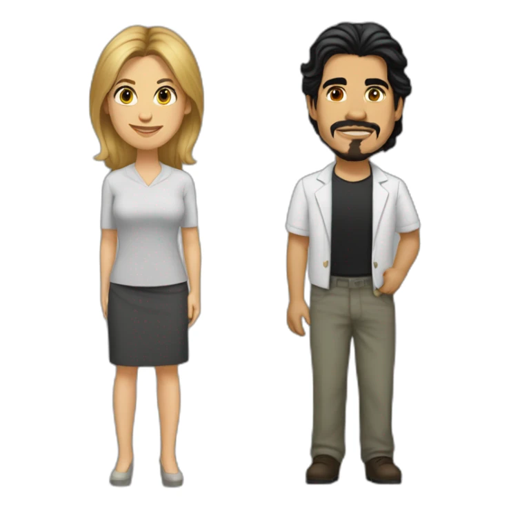 gabriel guevara avec nicole wallace sticker