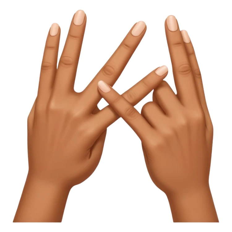 Des mains qui fait le numéro 40 avec c’est doigts  sticker