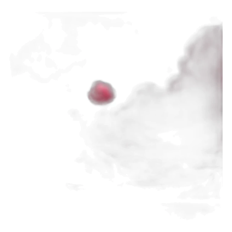 The sky is red sticker