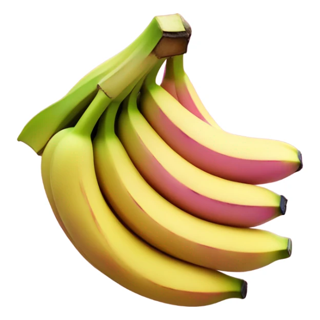 Bunch of pink bananas sticker