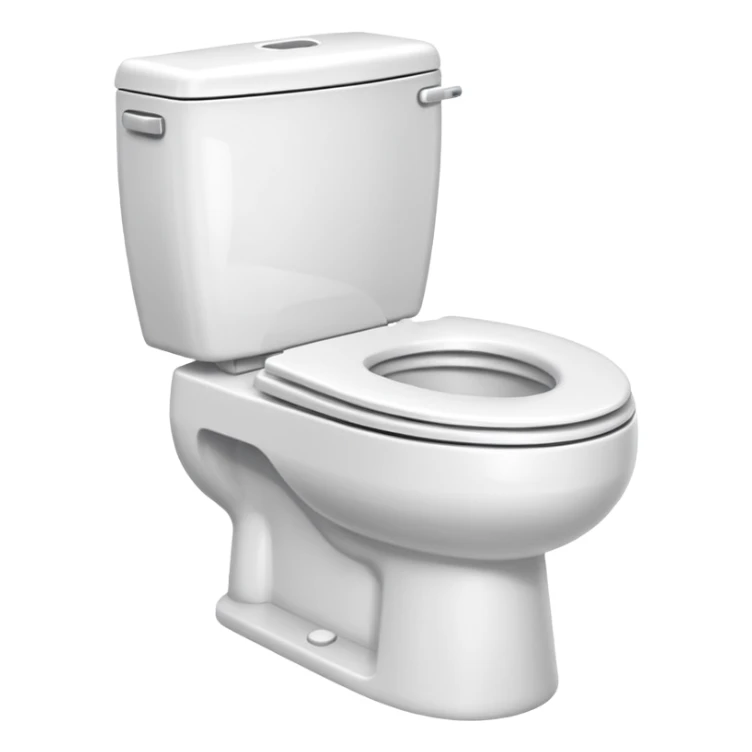 movable toilet sticker