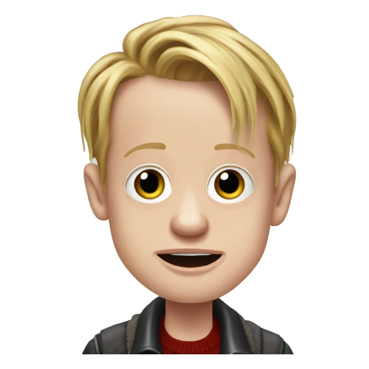 Macaulay Culkin from the movie Home Alone realistic sticker