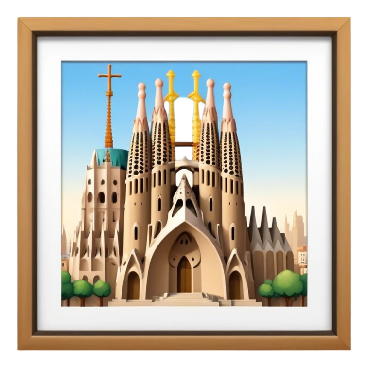 Sagrada familia sticker