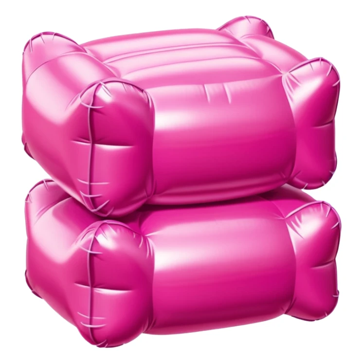  paris SPAM meat jeff koons style inflatable sculpture art painting  sticker