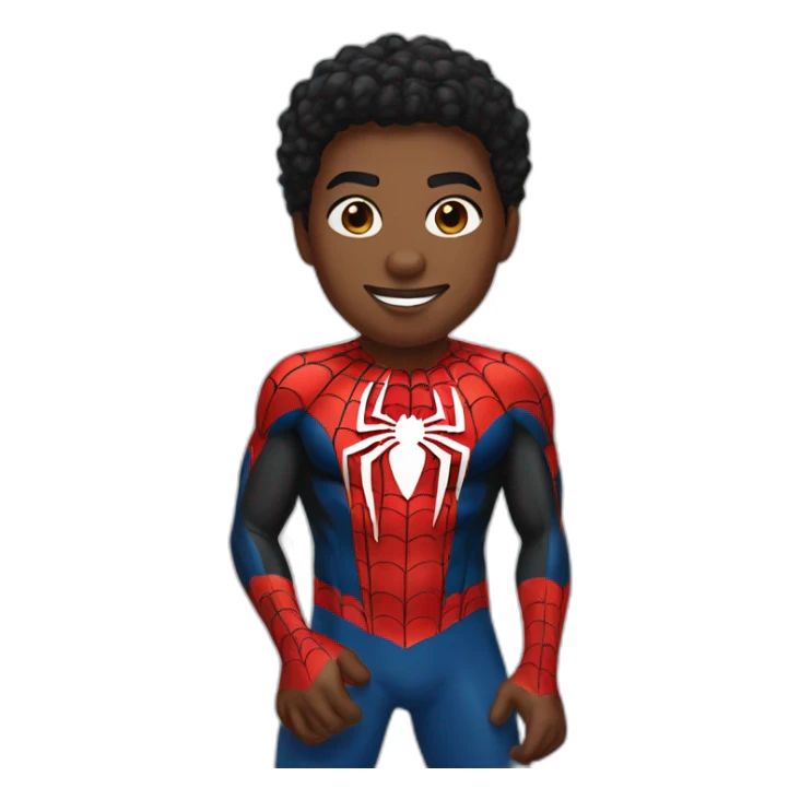 Spiderman wearing a Black Lives Matter t-shirt  sticker