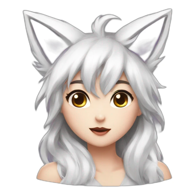 ahri league of legends sticker