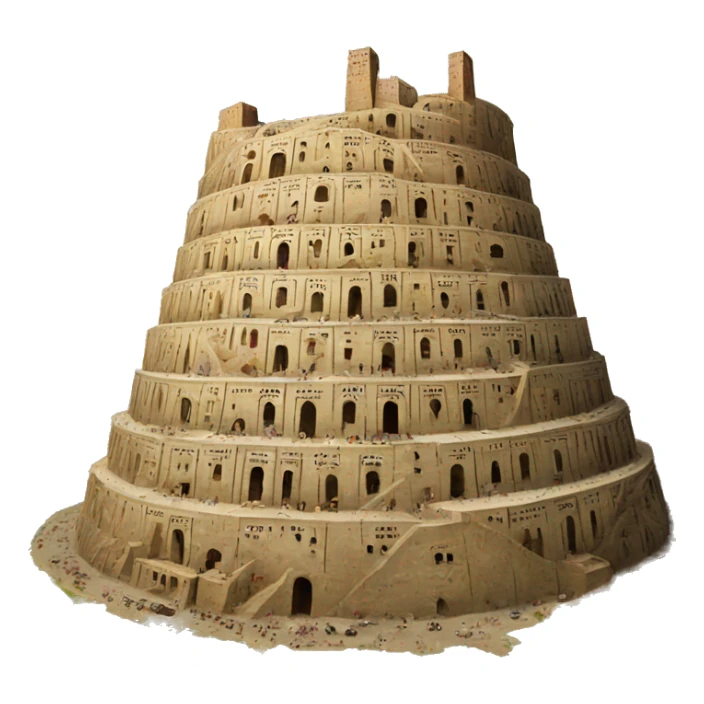tower of babel sticker