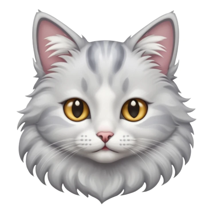 I want a cat with starry eyes sticker