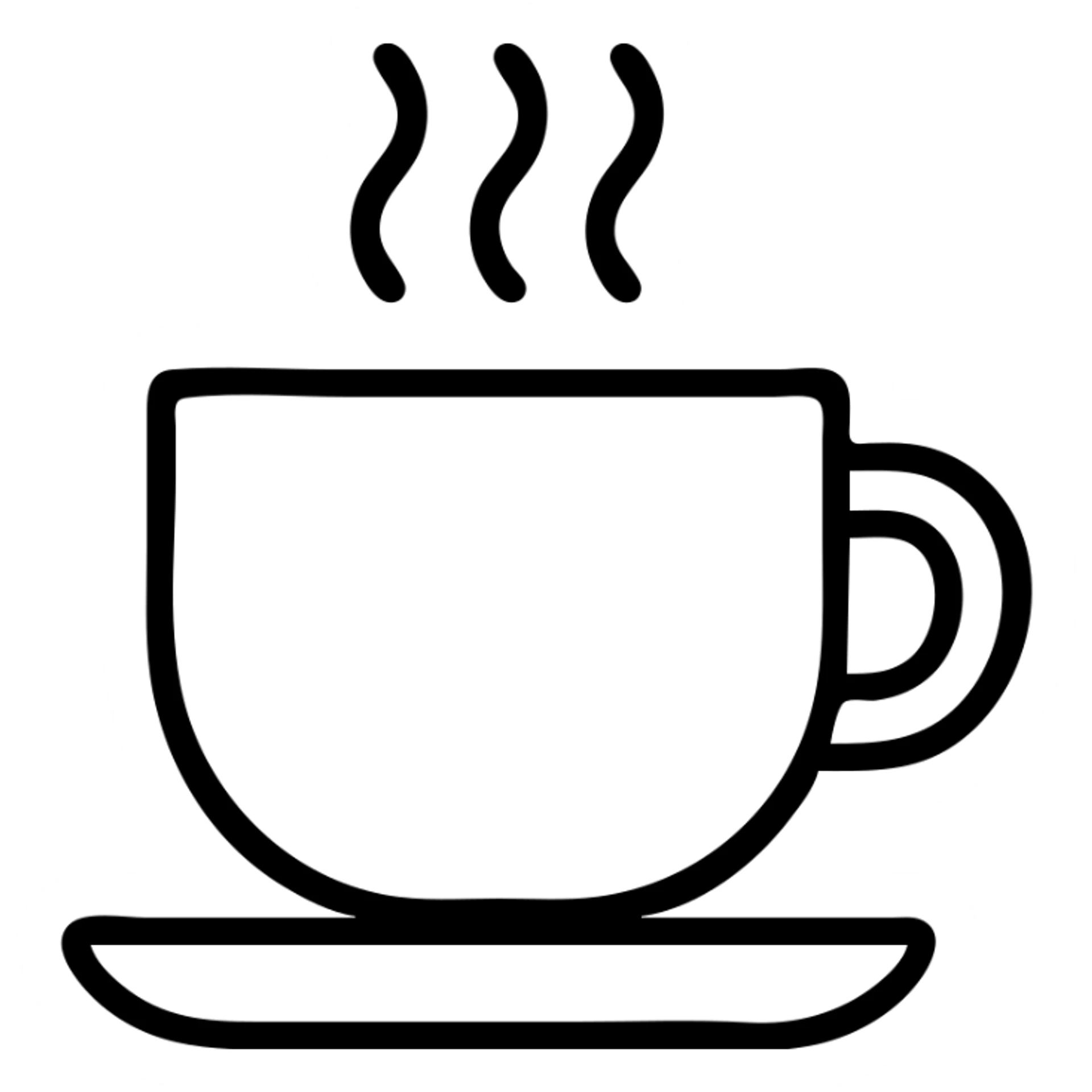 cup of coffee sticker